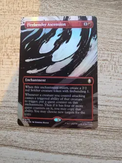 Firebender Ascension (Borderless) Avatar: The Last Airbender Foil - Image 1