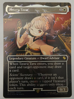 Tataru Taru (Borderless Chocobo Track Foil) Final Fantasy MTG #0466 - Image 1