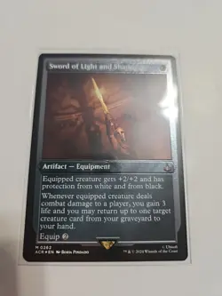 Sword of Light and Shadow (Foil Etched) Universes Beyond: Assassin's Creed Foil - Image 1