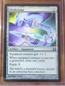 MtG Skullclamp - The List - Light Play - English Magic the Gathering - Image 1