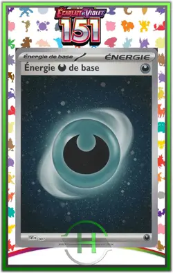 Energie Tenebres Holo - EV3.5:151 - 007 - Carte Pokemon Francaise Neuve - Image 1