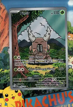Pokemon TCG Pinsir 168/167 Twilight Masquerade Holo Illustration Rare NM/M - Image 1