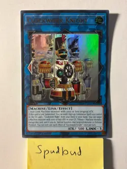 Clockwork Knight Ultra Rare SUDA-EN050 NM 1st Edition Yu-Gi-Oh! - Image 1
