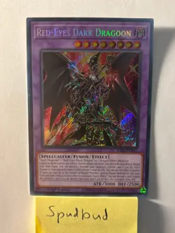 Red-Eyes Dark Dragoon Secret Rare RA02-EN021 NM 1st Edition Yu-Gi-Oh! - Image 1