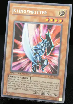Yu-Gi-Oh! Klingenritter CT1-DE002 Secret Rare Limited Edition [G] Promo| DE 2004 - Image 3