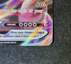 Pokemon TCG Snorlax VMAX Holo Ultra Rare Card 142/202 Sword & Shield NM - Image 4