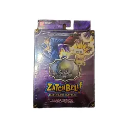 ZatchBell! Card Battle Gathering Storm League of Symmetry DECK, Anime TCG purple - Image 1