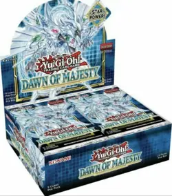 Konami Yu-Gi-Oh! Dawn of Majesty Trading Game Cards Box - 24 Packs for sale online - Image 2