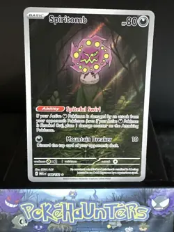 Pokemon Card Spiritomb 148/132 Illustration Rare Mega Evolution Base Set NM - Image 1