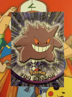 Pokemon Gengar #94 Topps Series 2 Card Blue Logo See Pics/Description - Image 1