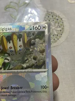 Scarlet And Violet Prismatic Evolutions Regigigas Pokeball Card. - Image 5