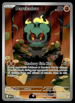Pokemon TCG ME01: Mega Evolution #146/132 Marshadow NM - Image 1