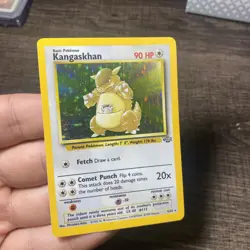 Pokemon TCG Kangaskhan Jungle 5/64 Holo Unlimited Holo Rare - Image 2