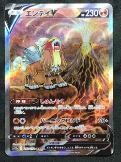 ENTEI V Special Art Rare Pokemon Japanese Sword & Shield VSTAR Universe #213 SAR - Image 1