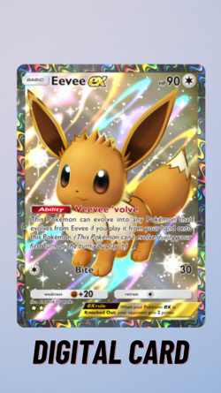 Eevee EX Full Art Eevee Grove Pokemon TCG Pocket Trade 2 Star ??(English) - Image 1