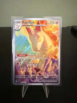 Pokemon Rapidash 189/182 Sv10: Destined Rivals Holo Illustration Rare - Image 1