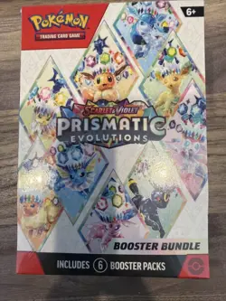 Pokemon TCG: Scarlet & Violet Prismatic Evolutions Booster Bundle Factory Sealed - Image 1