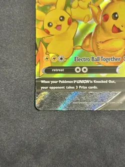 Pikachu V Union #SWSH142 Pokemon Celebrations (Bottom Right) - Image 3