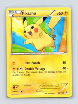 Pokemon TCG Pikachu 50/149 Boundaries Crossed Normal MP - Image 1