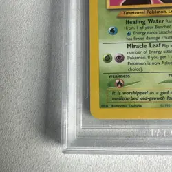 Shining Celebi Holo Secret Rare 106/105 Beckett 9 Neo Destiny WOTC Pokemon - Image 2
