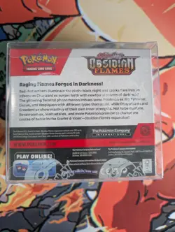 Pokemon TCG Scarlet & Violet - Obsidian Flames Booster Box 820650863745 - Image 2