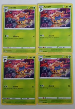 4x Pokemon TCG Lost Origin: Gloom (002/196) - Uncommon - Near Mint - Image 1