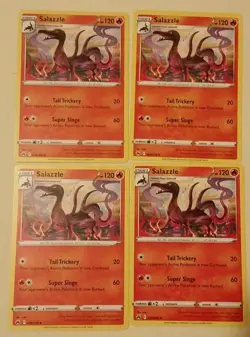 4x Pokemon TCG Crown Zenith: Salazzle (028/159) - Uncommon - Near Mint - Image 1
