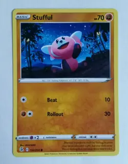 4x Pokemon TCG Fusion Strike: Stufful (150/264) - Common - Near Mint - Image 2