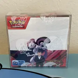 Pokemon TCG Destined Rivals Booster Box, 36 Packs, Sealed With Protector - Image 1