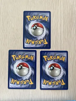 LOT OF 3 Pokemon Fossil Kabuto 50/62 - 1st Edition - Kabuto King Card - Image 2