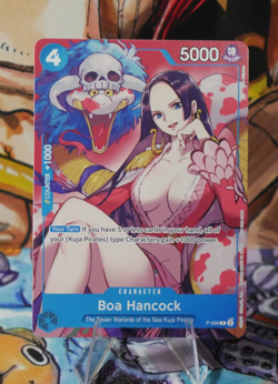 Boa Hancock Sealed Battle 2024 Vol. 2 One Piece Promo Card P-066 Non Foil TCG NM - Image 1
