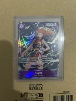 Nami - One Piece TCG OP09-070 Promo Art Premium Card Selection Vol 4 Gengar - Image 1