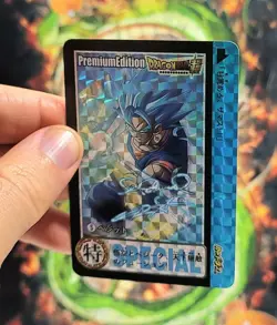 Dragon Ball Super PremiumEdition Special Prism - SSB Vegito Signature card - Image 1