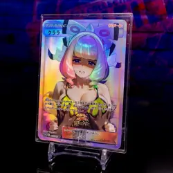Klara Waifu Trading Card ACG Pokemon Trainer Holo Flash Gold Foil Textured - Image 1