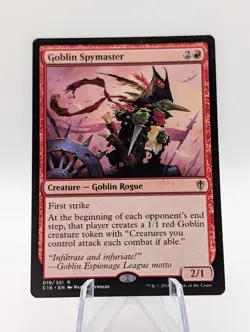 Magic the Gathering | Goblin Spymaster Commander | Non Foil | NM/LP - Image 1