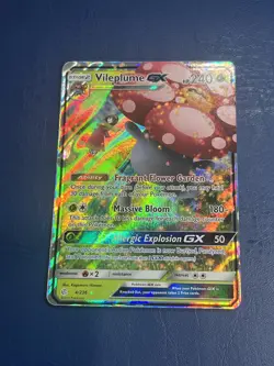 Vileplume Gx 4/236 Cosmic Eclipse Pokemon Card NM - Image 1