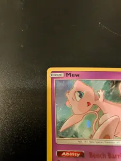 Mew - SM215 - Pokemon Sun & Moon Promo Holo Rare Card NM - Image 2