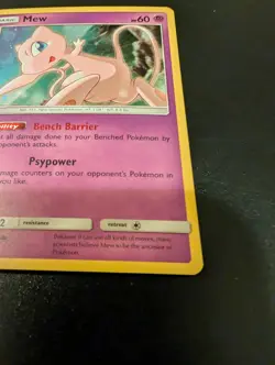 Mew - SM215 - Pokemon Sun & Moon Promo Holo Rare Card NM - Image 4