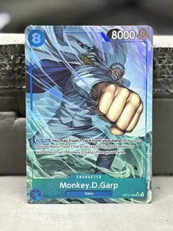One Piece Card Game Monkey.D.Garp OP12-056 Super Rare Alternate Art English - Image 1
