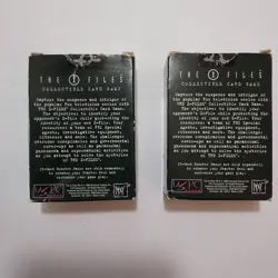 X-Files Collectible Card Game 60 card starter deck x2 - Image 2