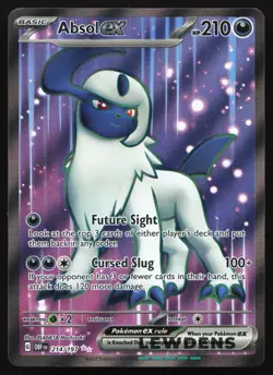 Absol ex - 214/197 - Full Art Ultra Rare - Obsidian Flames - Pokemon Card - Image 1