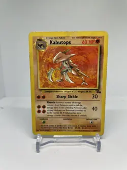 Kabutops 24/62 Fossil Set Wizards RARE NON-HOLO Pokemon Card 1999 WOTC HP - Image 3