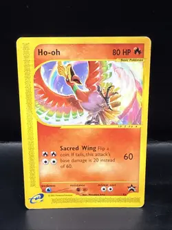 Pokemon TCG Ho-Oh Black Star Promos 52 Regular Promo Card - Image 1