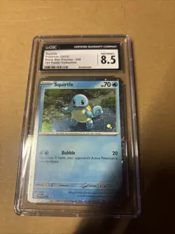 Pokemon TCG Squirtle #048 - CGC 9 - 151 Poster Collection - Holo - Promo 2023 - Image 1