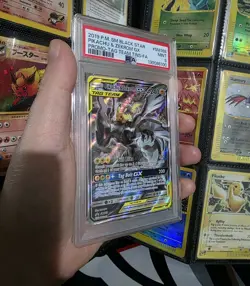 PSA 9 Pikachu & Zekrom GX SM168 | Pokemon TCG S&M Tag Team Black Star Promo - Image 3