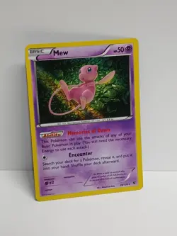 Mew 29/124 Holo XY Fates Collide Pokemon 2016 TCG - Image 2