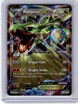2015 Pokemon Rayquaza EX XY Black Star Promo Holo #73 Near Mint - Image 1