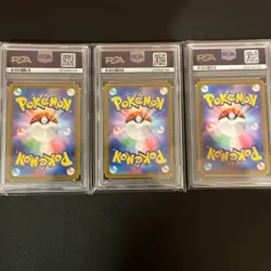 PSA 10 9 SEQ Bulbasaur Charmander Squirtle AR sequential set Japanese Pokemon JP - Image 2