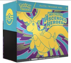 Pokemon TCG: Mega Evolution-Ascended Heroes Pokemon Center Elite Trainer PRESALE - Image 1