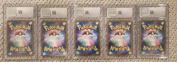 Pokemon Charizard lot of 5 CGC Gem Mint 10 slabs - Image 2